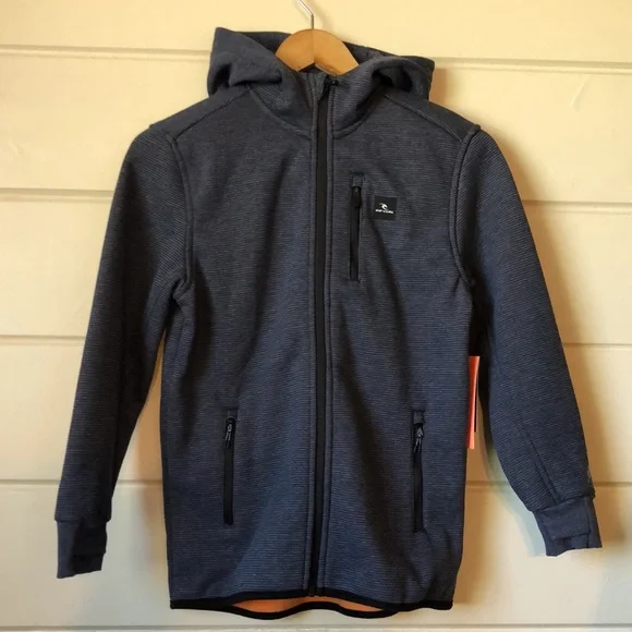 Rip Curl Anti Series Departed Full Zip Sweatshirt Size Medium